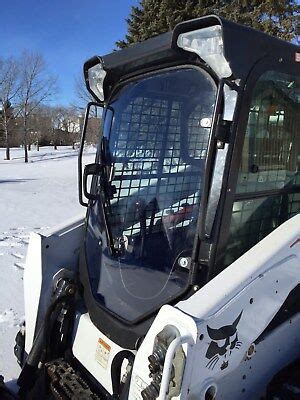 customized bobcat skid steer door frame|bobcat t650 forestry door.